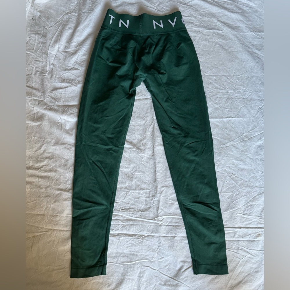 NVGTN Emerald Green Sport Seamless Leggings Size Medium - Picture 5 of 10